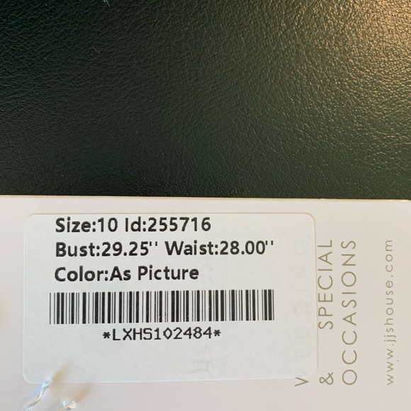 Flower Girl Dress Size 10 Pink - Picture 3 of 4